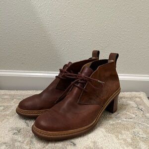 Clark’s Brown Leather Ankle Boots